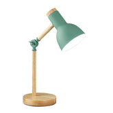 Lampe de bureau esthétique en bois